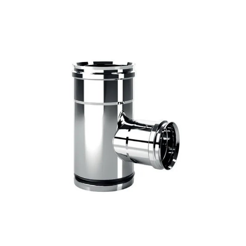 Reduced 90 gradi T-pipe SINGLE-wall flue MONO De Marinis