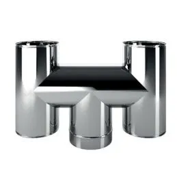 H-shaped end cap MONO De Marinis Inox chimney