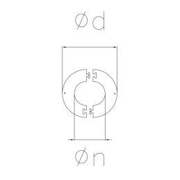 Flat hole cover for single and double wall flue