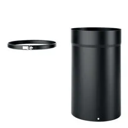 Element for SDET DESIGN telescopic tube 2mm thick for wood stoves