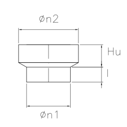 2mm thick SDRCA DESIGN extension fitting for wood stoves