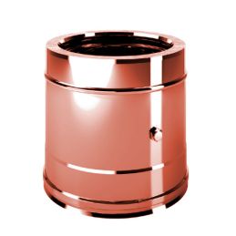 Double wall flue smoke detection module ISO25 De Marinis Copper