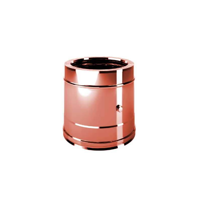 Double wall flue smoke detection module ISO25 De Marinis Copper