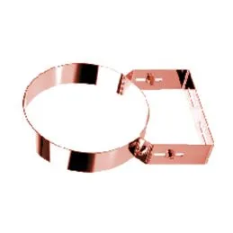 De Marinis copper flue adjustable wall support bracket