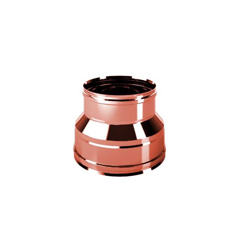 Double-mono flue joint double wall ISO25 De Marinis Copper