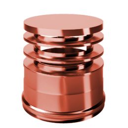 Ring terminal cap R2TLN ISO25 Copper Double wall flue