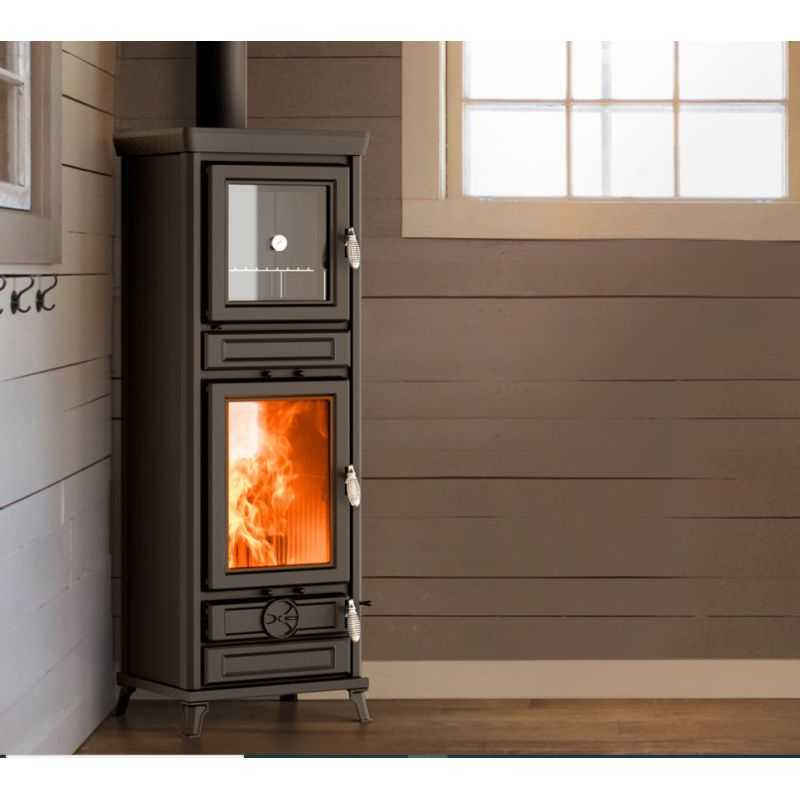 Wood stove with oven Thermorossi Anna EVO Easy 13.8Kw