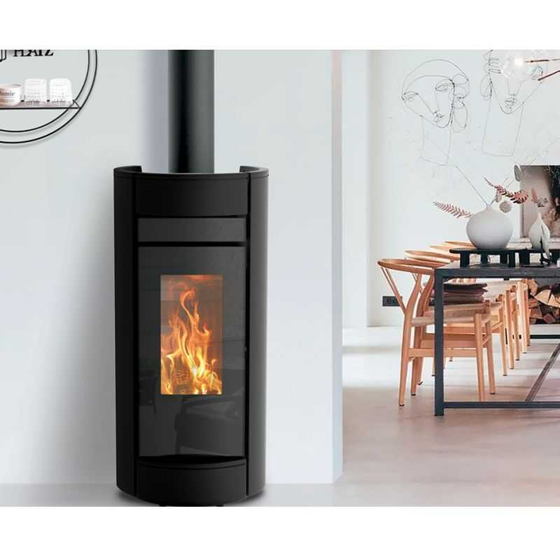 Stufa a legna Thermorossi Moma Evo Wood 10,1Kw canalizzabile e