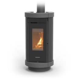 Stufa a legna Thermorossi Dorica Evo Wood Metalcolor 10,1Kw