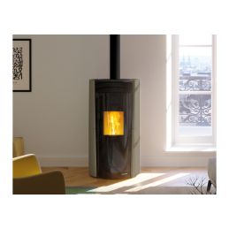 Stufa a pellet Palazzetti Ecofire Lilibet US 9 Kw 5 stelle