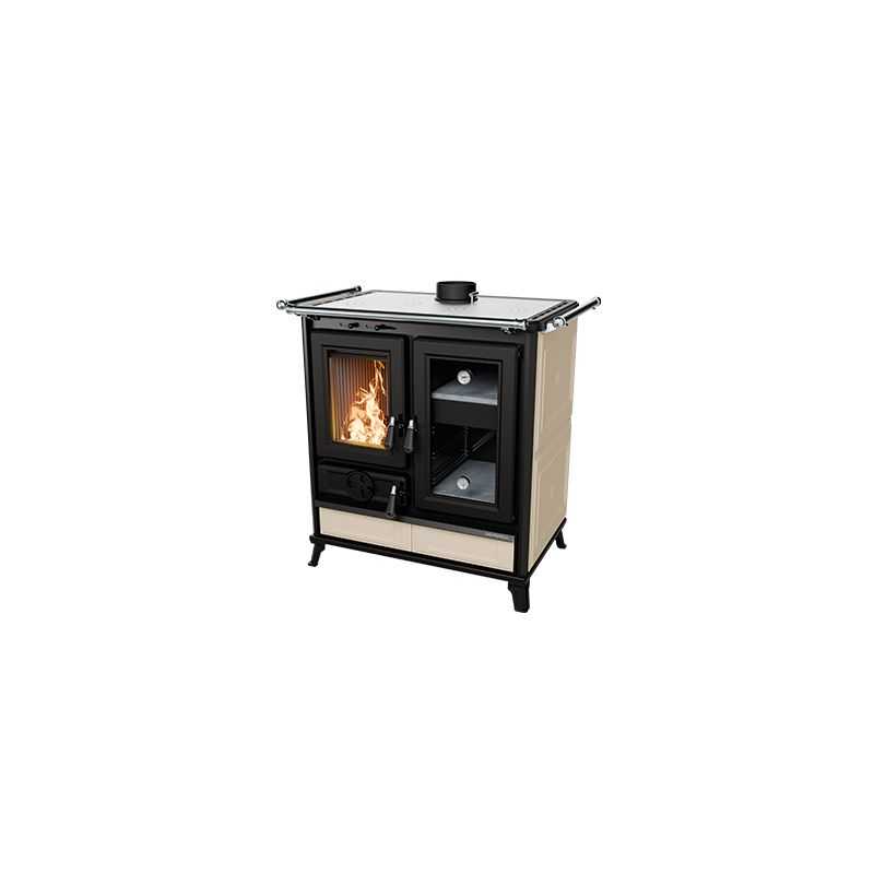 Cucina a legna Thermorossi Melissa EVO Ceramica 8,2Kw