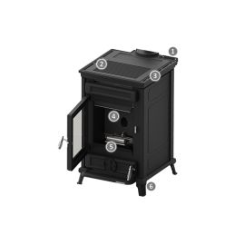 Thermorossi Chicca 7.2 Kw pellet stove