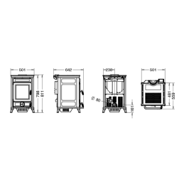 Stufa a pellet Thermorossi Chicca 7,2 Kw 5 stelle