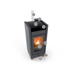 Thermorossi Mood Plus 9.2 Kw pellet stove