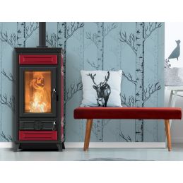 Thermorossi Flåm Maiolica 9.5 Kw 5 Star pellet stove