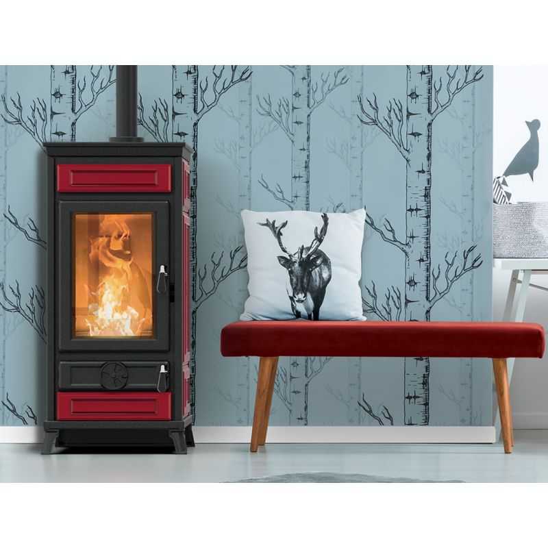 Thermorossi Flåm Maiolica 9.5 Kw 5 Star pellet stove