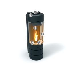 Thermorossi Bellavista R2 Plus 11.1 Kw pellet stove