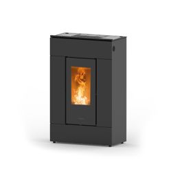 Stufa a pellet Thermorossi SlimQuadro Lumia Cristallo 10,2 Kw 5