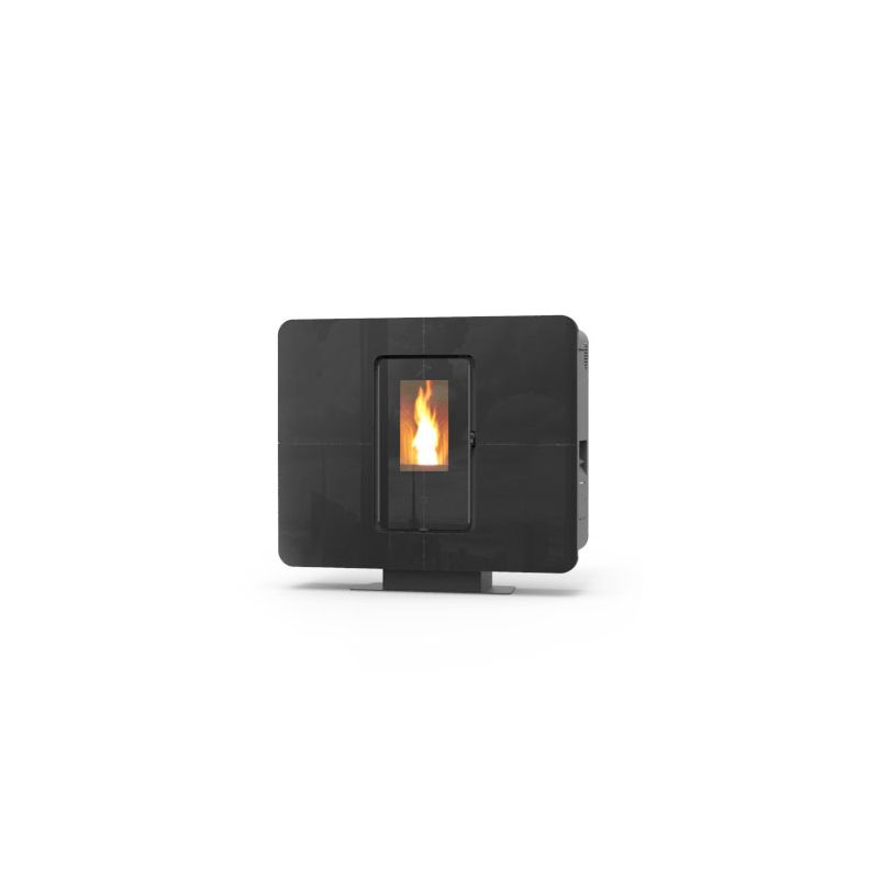 Stufa a pellet Thermorossi SlimQuadro Style Evo Cristallo 11Kw