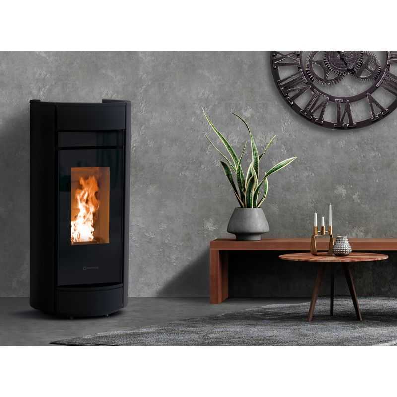 Stufa a pellet Thermorossi Moma Natural Air EVO 11,4Kw 5 Stelle