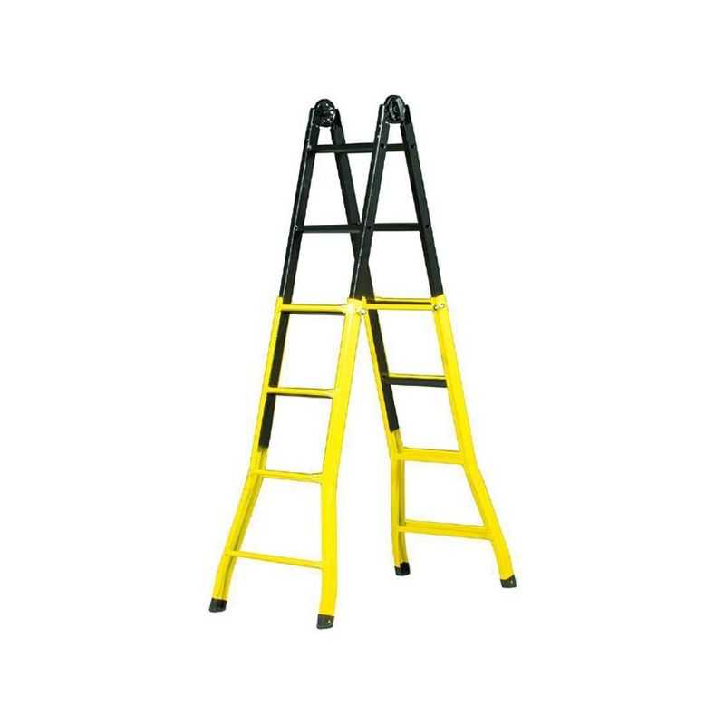 JOLLY multifunction telescopic ladder steel / steel EN-131