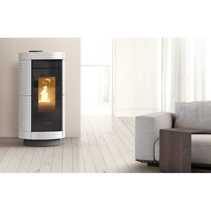 Stufa a pellet Thermorossi Dorica Maiolica AIR 11,8Kw