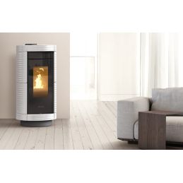 Stufa a pellet Thermorossi Dorica Maiolica PLUS 11,8Kw