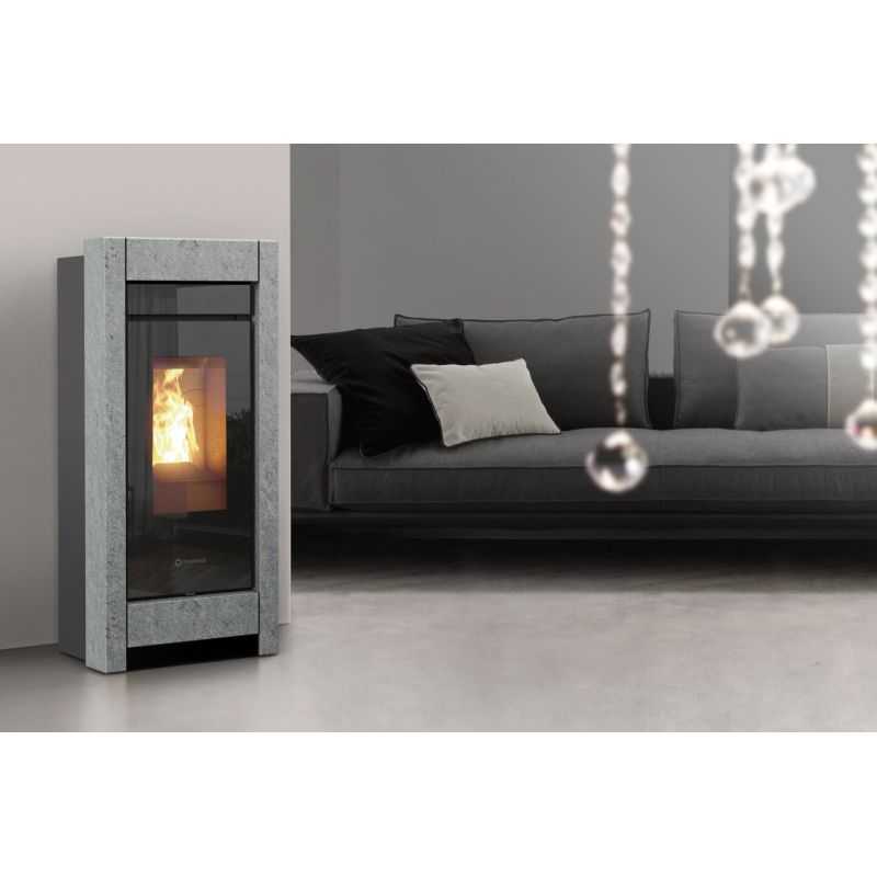 Stufa a pellet Thermorossi Essenza Stone AIR 11,8Kw