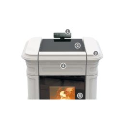 Thermorossi Saint Moritz AIR 11.8Kw pellet stove