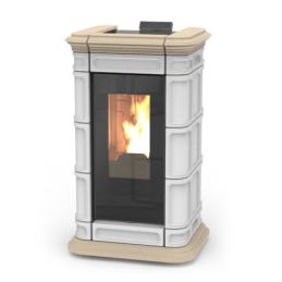 Stufa a pellet Thermorossi Saint Moritz Air EVO 11,4Kw 5 Stelle