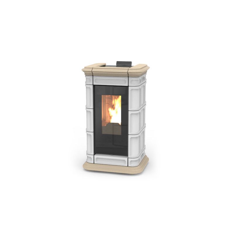 Stufa a pellet Thermorossi Saint Moritz Air EVO 11,4Kw 5 Stelle