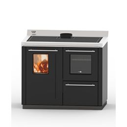 Wood-fired thermocooker BOSKY F30 SQUARE EVO 5 11.1kW 5 stars