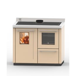 Wood-fired thermocooker BOSKY F30 SQUARE EVO 5 11.1kW 5 stars