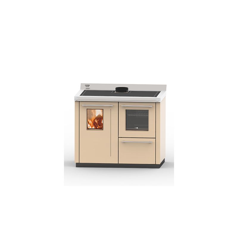 Wood-fired thermocooker BOSKY F30 SQUARE EVO 5 11.1kW 5 stars