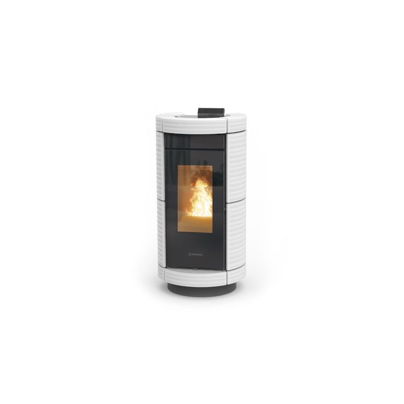 Thermorossi pellet thermo stove DORICA Maiolica Idra 18 5 stars