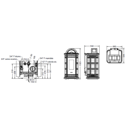 Thermorossi pellet thermo stove LIENZ Idra 18 5 stars