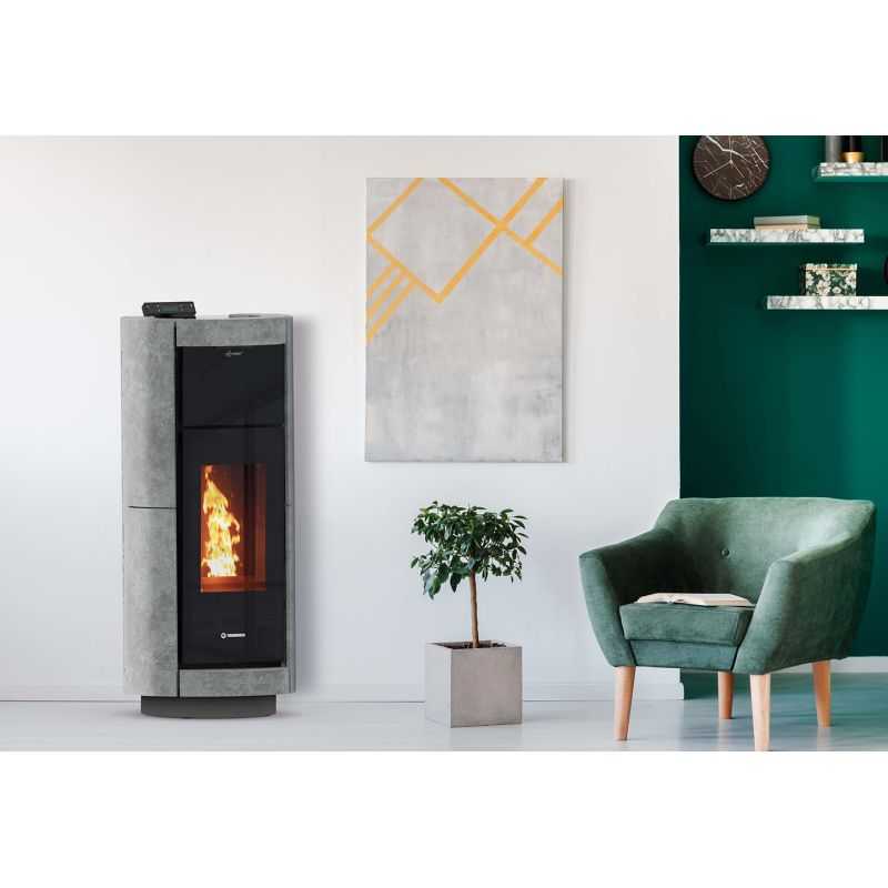 Thermorossi DORICA Stone Supreme Idra 22 pellet thermo stove