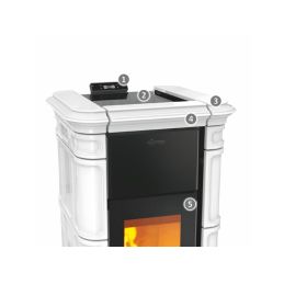 Thermorossi SAINT MORITZ Idra 29 pellet thermo stove