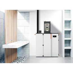 Thermorossi COMPACT SLIM INTEGRA S25 EVO pellet boiler 20.57 Kw