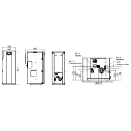 Thermorossi COMPACT S23 GT5 21.3 Kw pellet boiler