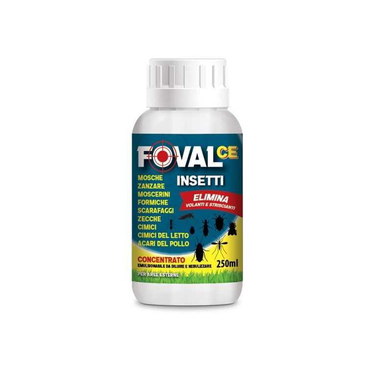 Liquid insecticide against flying and crawling insects ml.250