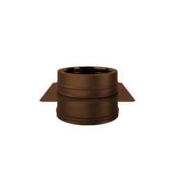 Intermediate plate RM2PI ISO25 HAMMERED COPPER Double wall flue