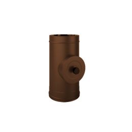 Inspection module RM2IT ISO25 HAMMERED COPPER Double wall flue