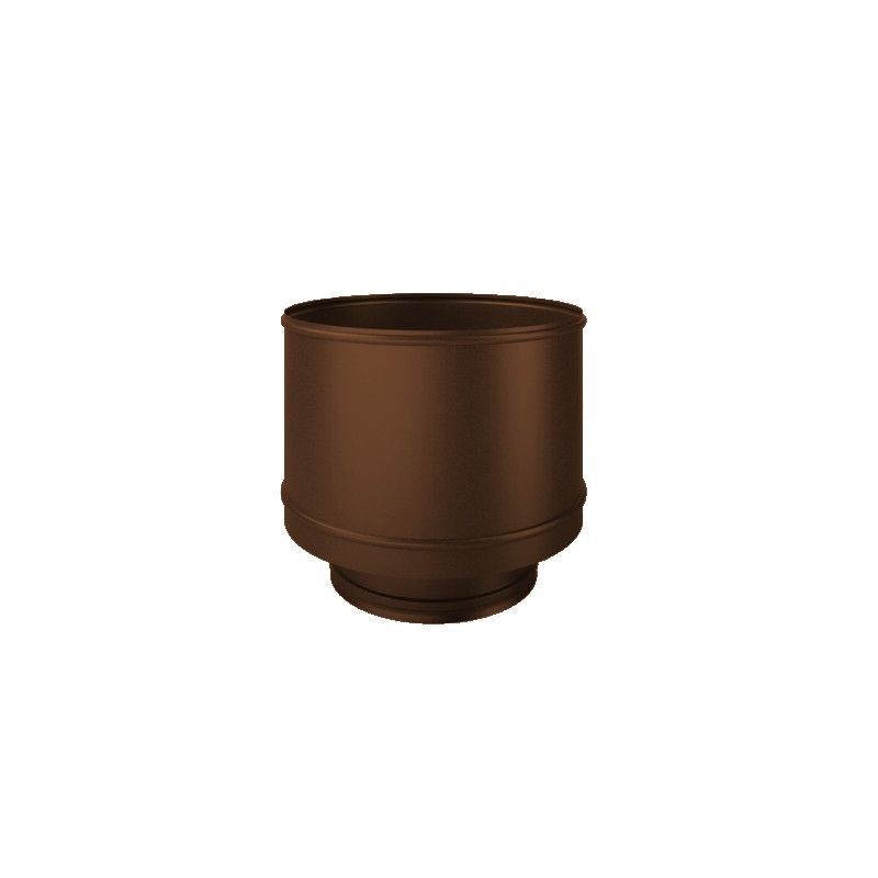 Weatherproof terminal cap RM2AR ISO25 HAMMERED COPPER Double wall flue