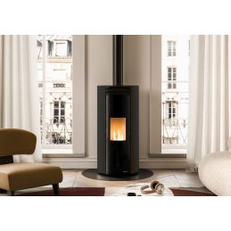 Palazzetti Ecofire Emily US 9 Kw 5 star pellet stove with upper exhaust