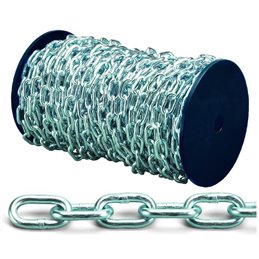 Genoese chain in zinc-chromated steel 11 mm.1.6