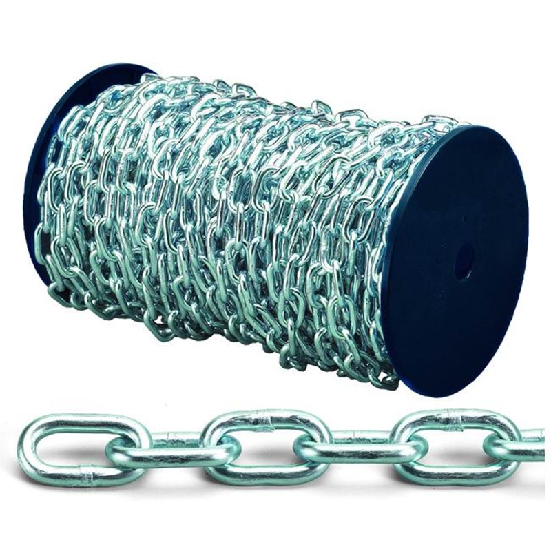 Genoese chain in zinc-chromated steel 11 mm.1.6