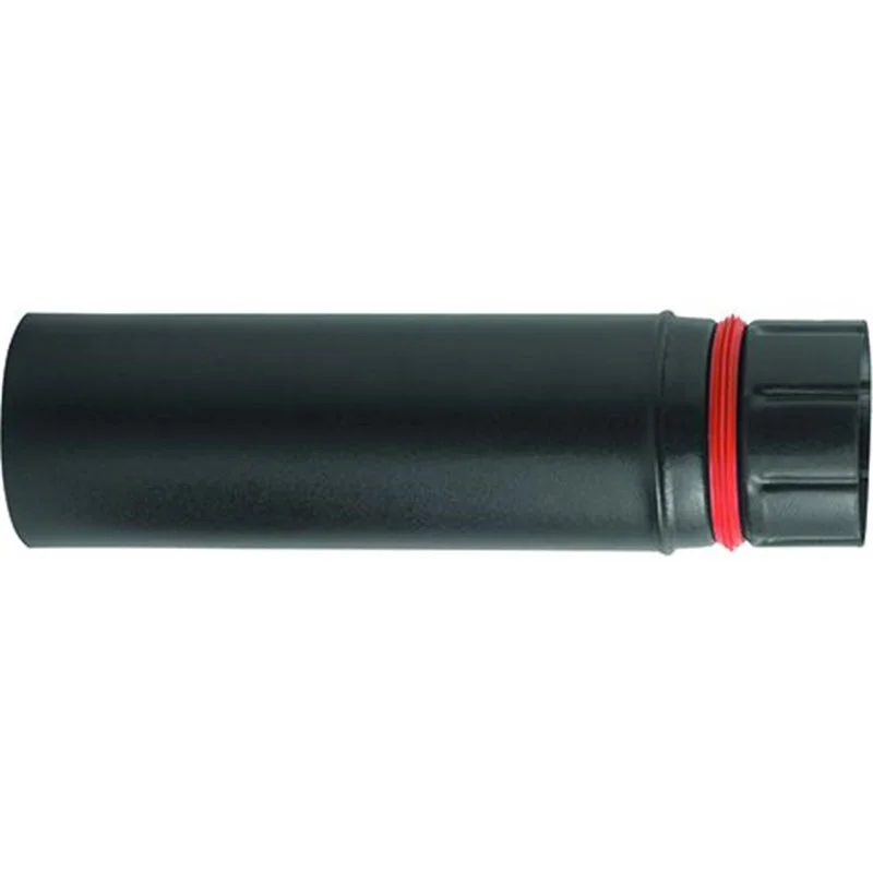 Tubo da1 metro d. 80mm ALA ECO PELLET nero opaco per stufe a pellet