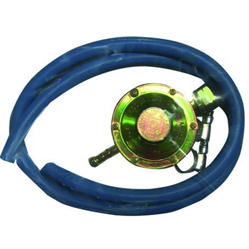 Low pressure LPG regulator and hose for gas stoves and