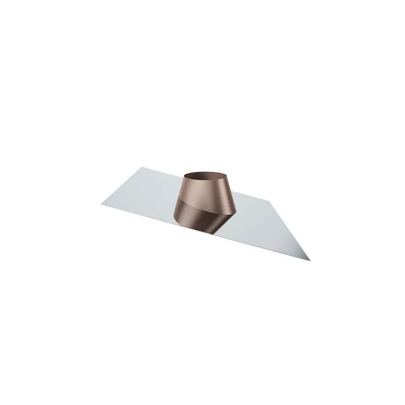 Inclined skirting stainless steel base painted collar for